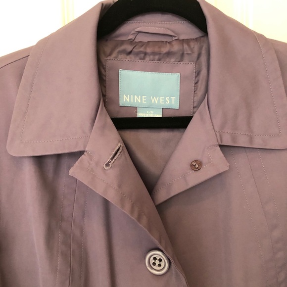 Nine West Raincoat peacoat style beautiful color - Picture 4 of 7